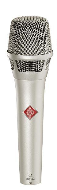 Neumann KMS104 Silver dynamic microphone