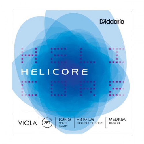 D′Addario Helicore H-410 Long Scale viola strings (medium)