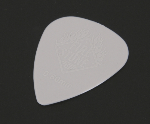 Gewa Fire&Stone Nylon 0.60 Light Grey Guitar Pick