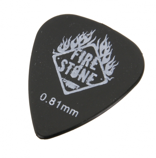 Gewa Fire&Stone Dragon 0.81 mm Black Guitar Pick