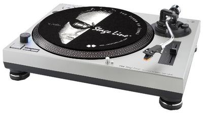 IMG Stage Line DJP-102/SI strap Drive Turntable