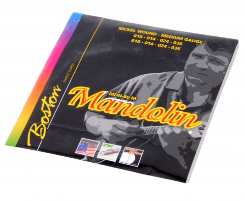 Boston MDN 80 M mandolin strings 010-037 Boston MDN 80 M mandolin strings 010-037