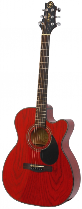 Samick OM4 CE TR acoustic guitar with EQ