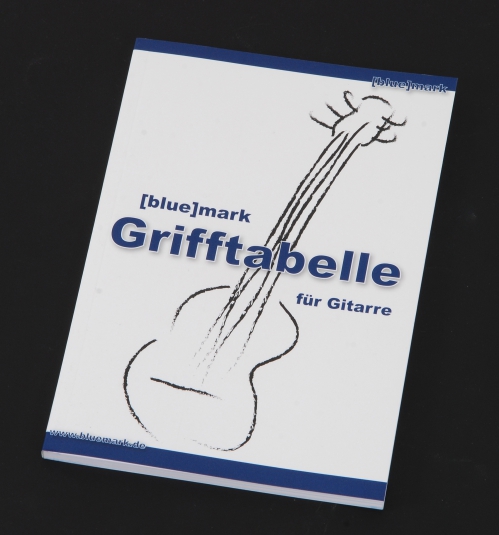 Bluemark Grifftabelle fur Gitarre