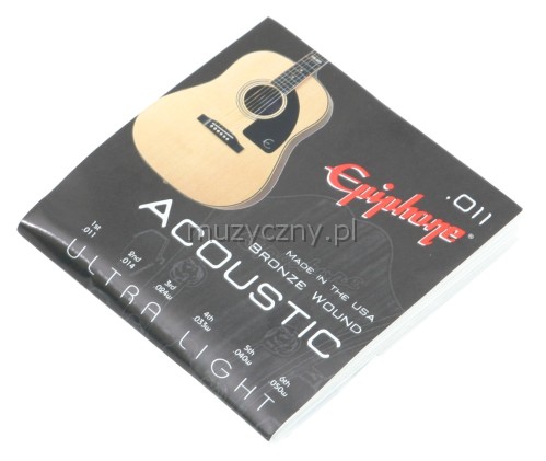 Epiphone SAE-200UL acoustic guitar strings 11-50 Epiphone SAE-200UL acoustic guitar strings 11-50