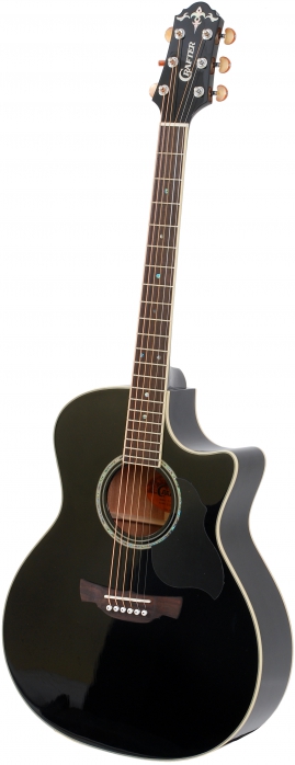 Crafter GAE 8 BK EQ acoustic guitar with EQ