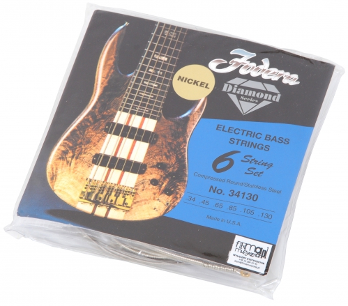 Fodera 34130 Ni bass guitar strings 6s 34-130