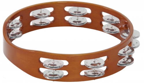 Meinl TA2A-AB Traditional Wood Tambourine (with aluminum jingles)