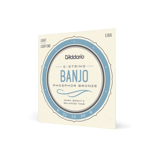 D′Addario J 69 banjo strings