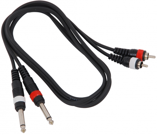HotWire Basic cable 2xTS - 2xRCA 1.5m