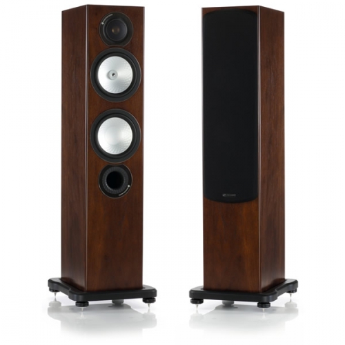 MonitorAudio RX6 floorstanding speakers 125W/6Ohm (Natural Walnut)