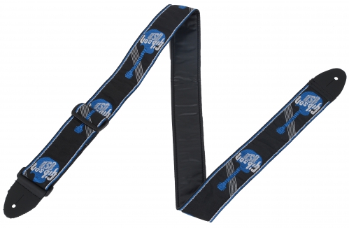 Gibson Woven Blue Guitar Strap