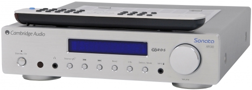 Cambridge Audio Sonata AR 30 amplituner stereo, srebrny