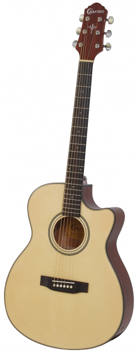 Crafter HTC24EQ NT acoustic guitar with EQ