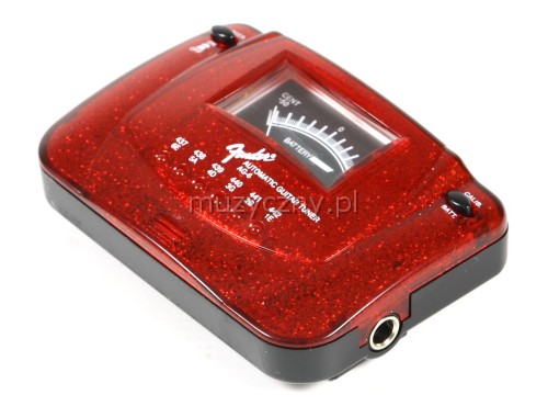 Fender AG-6 Red Sparkle tuner