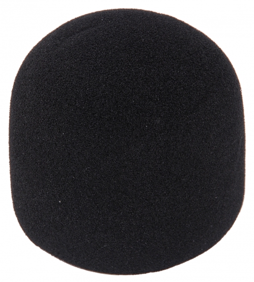 4Audio WS1 foam windscreen for microphone, black