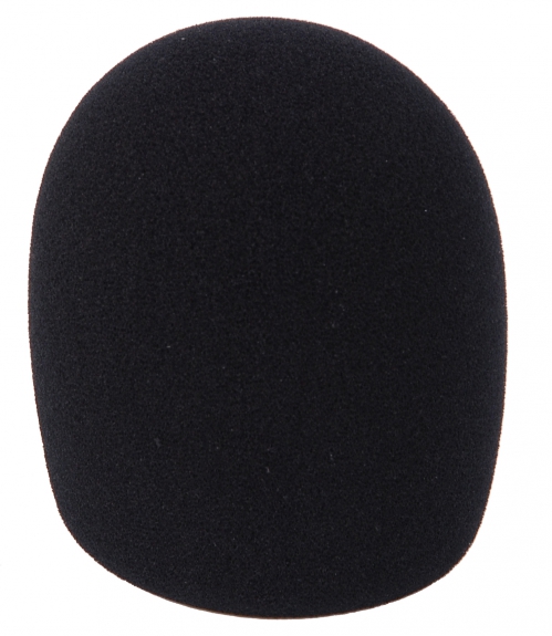 4Audio WS2 foam windscreen for microphone, black