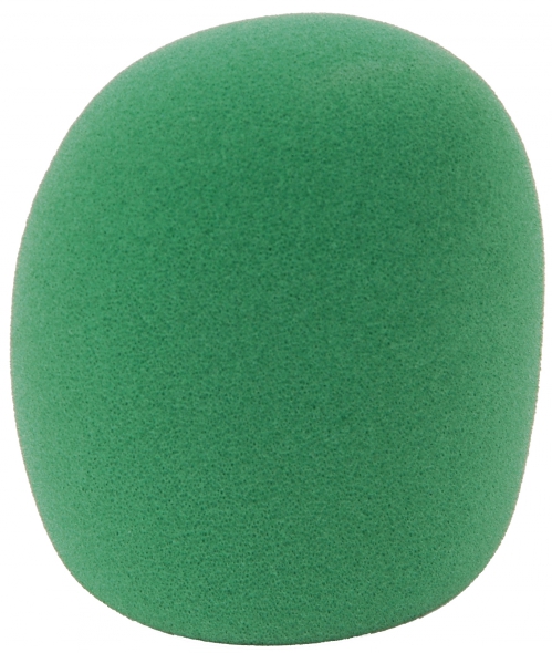 4Audio WS2 foam windscreen for microphone, green
