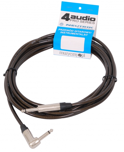 4Audio GT1075 6m guitar cable