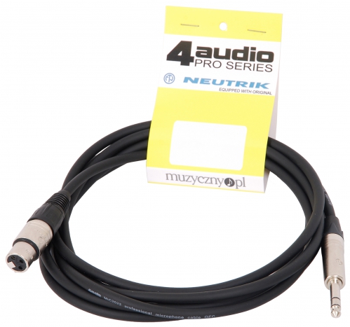 4Audio MIC2022 3m balanced audio cable