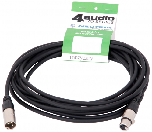 4Audio MIC2022 6m microphone cable XLR - XLR (Neutrik)