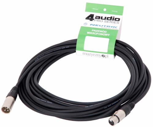 4Audio MIC2022 9m przewd mikrofonowy XLR XLR
