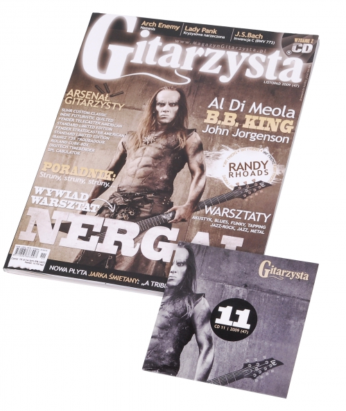 Gitarzysta 11/2009 magazine + CD