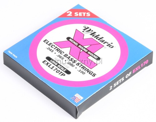 D′Addario EXL 170TP bass guitar strings 45-100