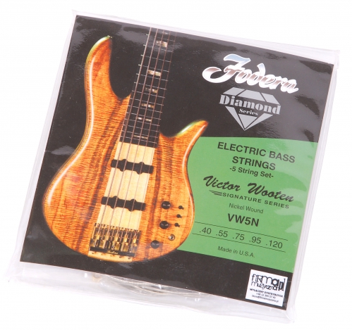 Fodera 40120 Victor Wooten bass guitar strings 40-120