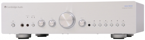 CambridgeAudio Azur 650 A amplifier 2 x 75W (8Ohm), silver