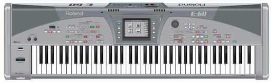 Roland E 60 keyboard