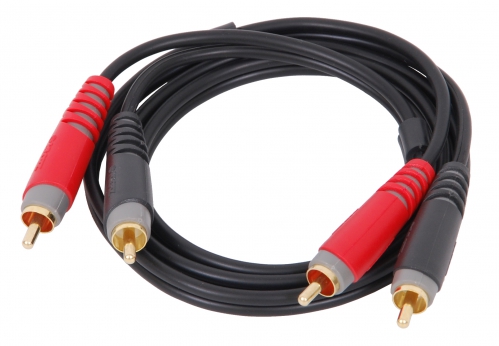 Klotz AT-CC0100 2x RCA Plug - 2x RCA Plug Cable (1 m)
