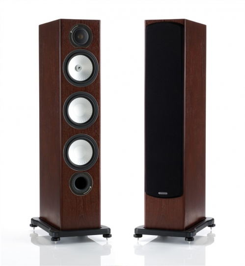 MonitorAudio RX8 floorstanding speakers 175W/4Ohm (Natural Walnut)