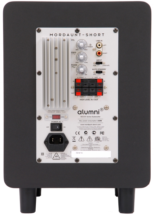Mordaunt Short Alumni 9 subwoofer 8