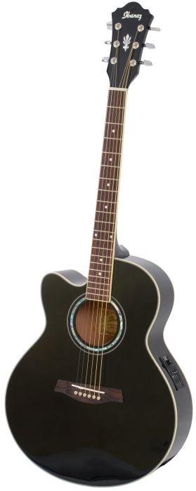 Ibanez AEL10E-BK Left acoustic guitar with EQ (left hand)