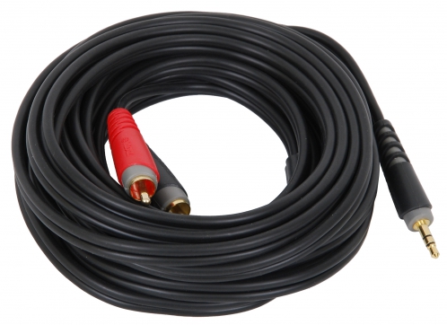 Klotz AY7 0600 mini TRS / 2xRCA cable 6m