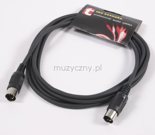 Sssnake SK366-3 MIDI cable 3m