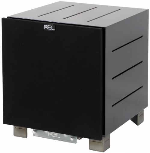REL R305 active subwoofer 300W RMS 10″ Black Piano