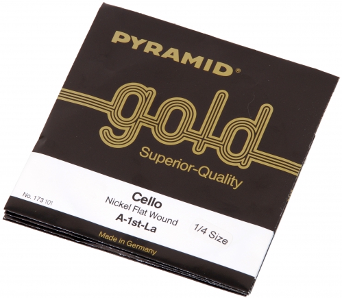 Pyramid 173100 Gold Cello cello strings 1/4