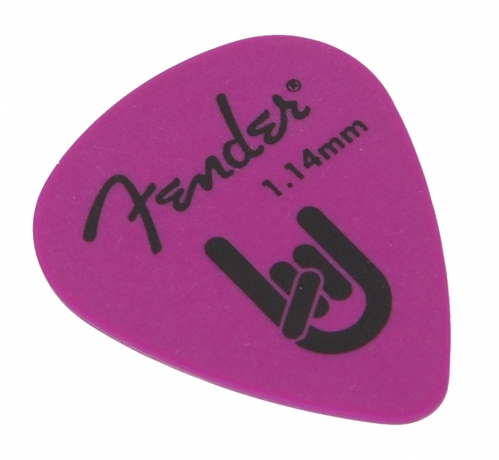 Fender Delrin 1.14 purple pick