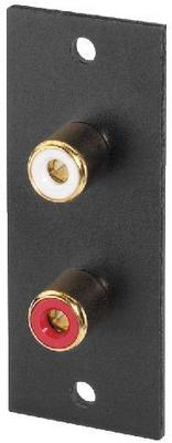 Monacor TT-20G panel socket RCA