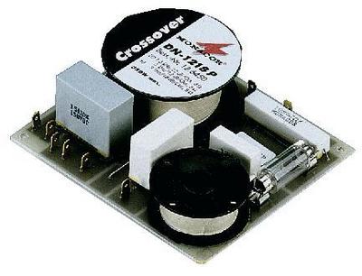 Monacor DN-1218P 2-way crossover network for 8 Ohm for hi-fi and PA