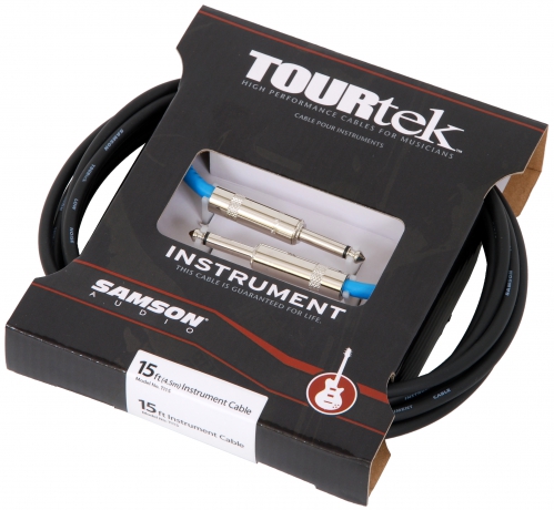 Samson TI 15 Tourtek Instrument guitar cable 4.57m