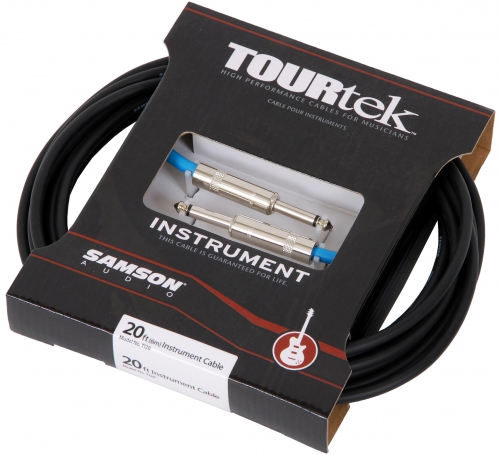 Samson TI 20 Tourtek Instrument guitar cable 6.10m