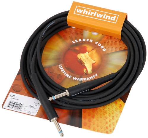 Whirlwind L25 Leader Std. instrument cable 7.60m