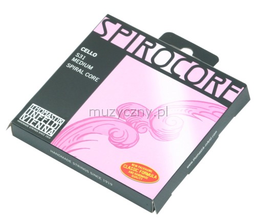 Spirocore S31 cello strings