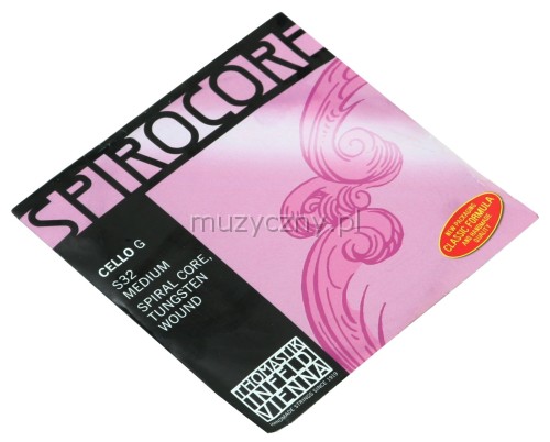 Spirocore S32T cello string G (tungsten) Spirocore S32T cello string G (tungsten)