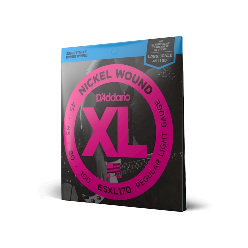 D′Addario ESXL-170 bass guitar strings Steinberger 45-100