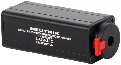 Neutrik NA2M-J-TX Miniature transformer balancing adapter