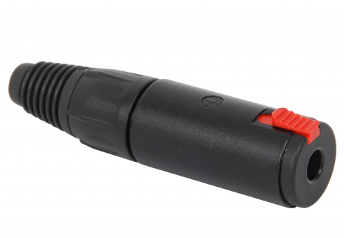 Neutrik NJ3FC6-BAG Jack TRS cable connector, black